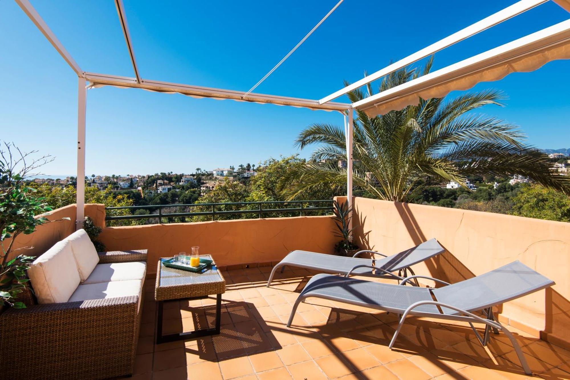 Rentandhomes Penthouse Elviria Golf Марбелья Екстер'єр фото