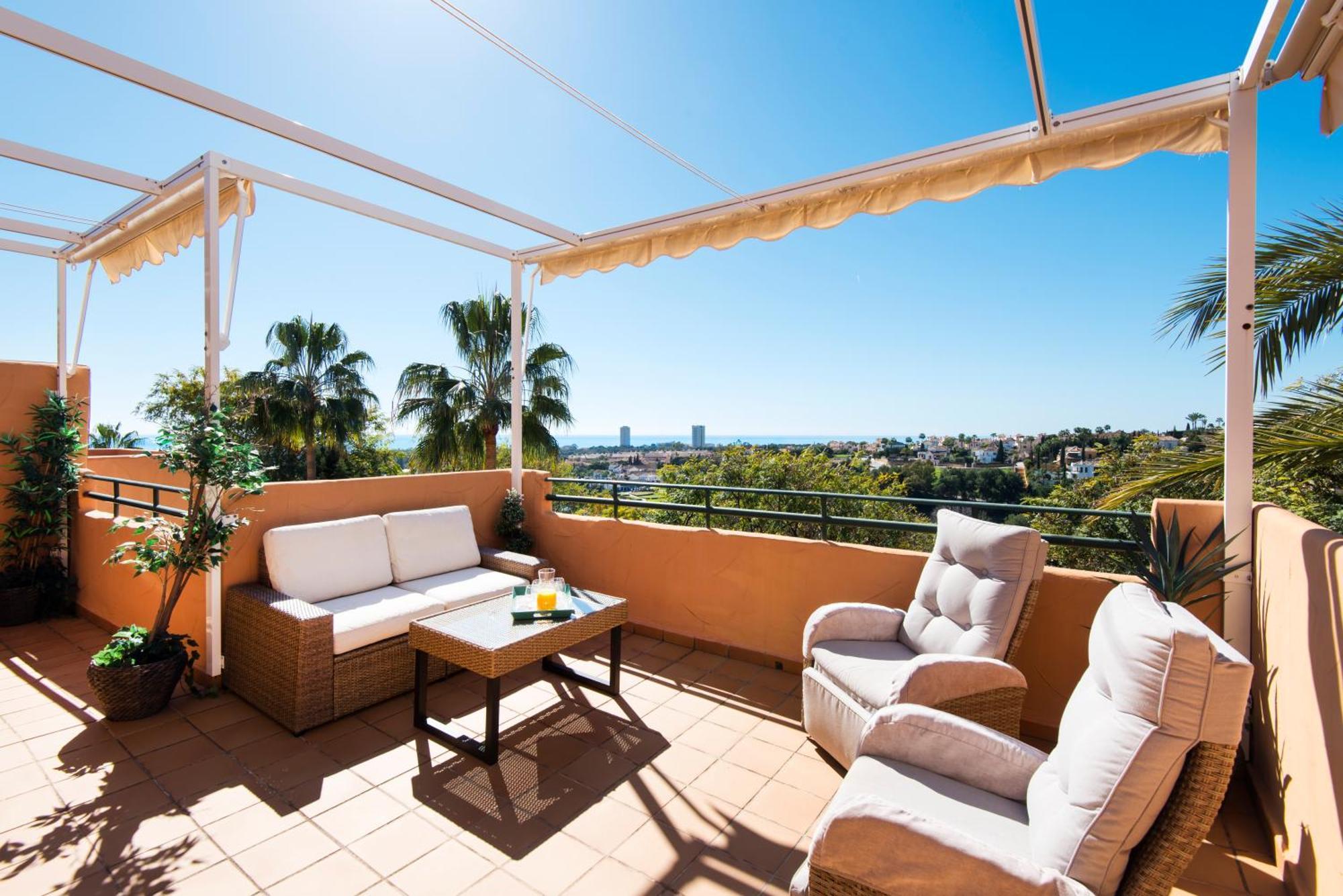 Rentandhomes Penthouse Elviria Golf Марбелья Екстер'єр фото