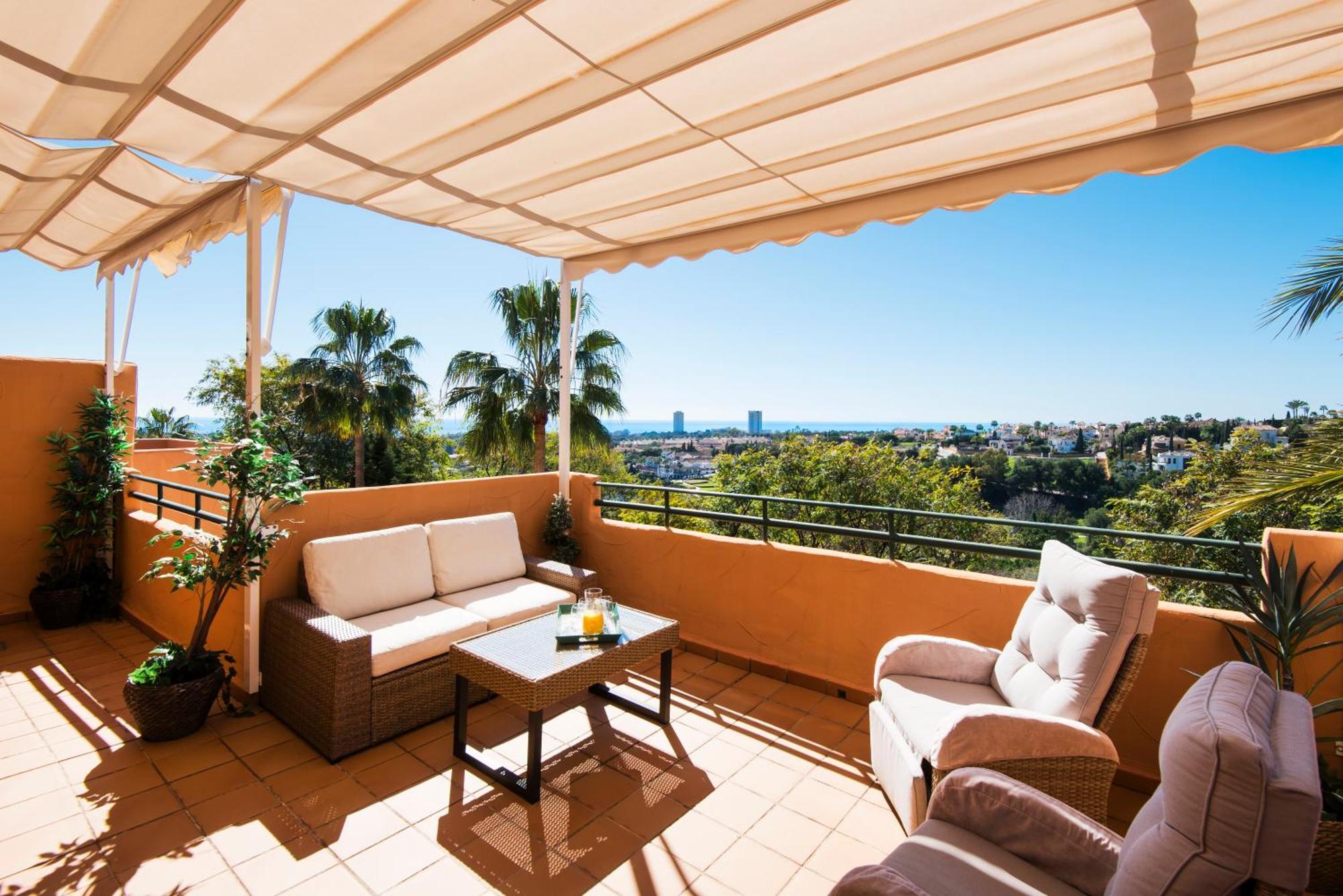 Rentandhomes Penthouse Elviria Golf Марбелья Екстер'єр фото