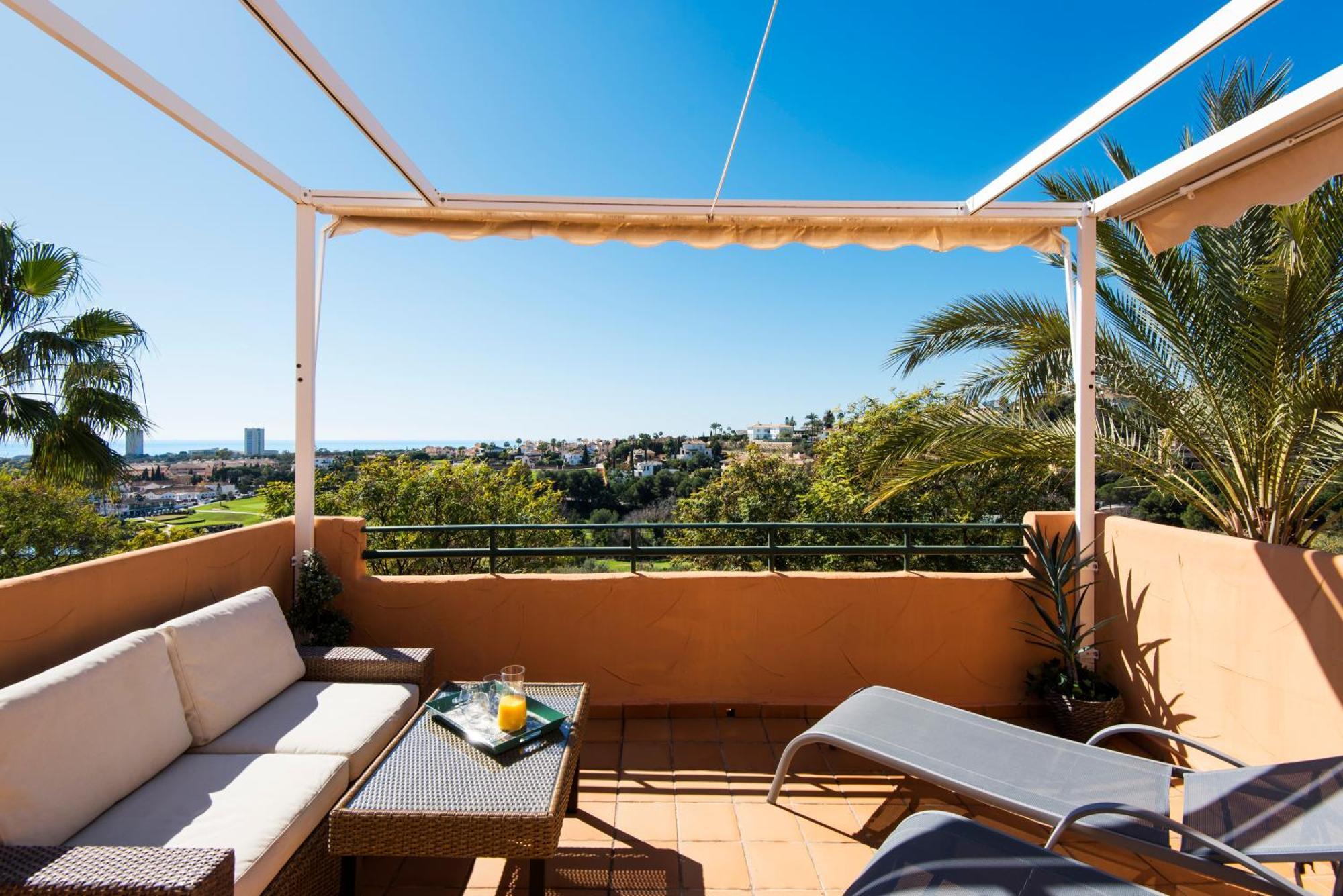 Rentandhomes Penthouse Elviria Golf Марбелья Екстер'єр фото